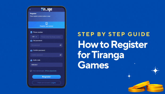 how to register for tiranga games