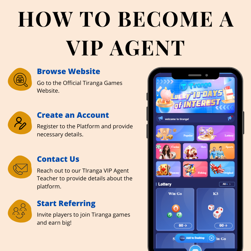become a VIP agent