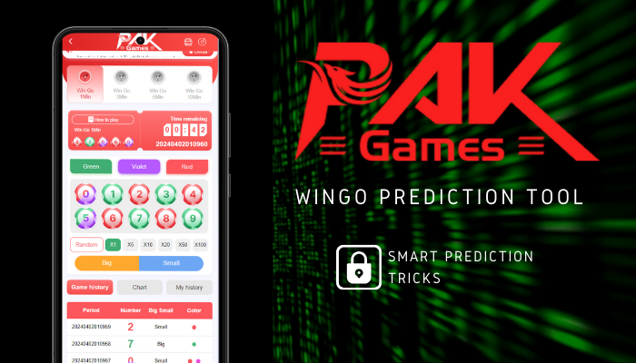 Pakgames Wingo prediction tool