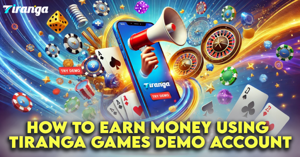 How to Earn Money Using Tiranga Games Demo Account