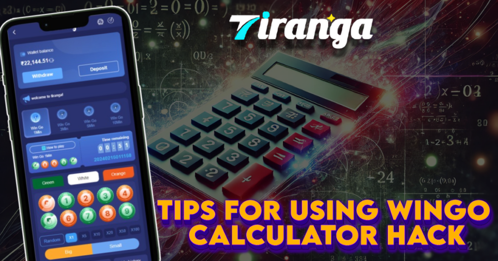 Tips for Using the Wingo Calculator Hack